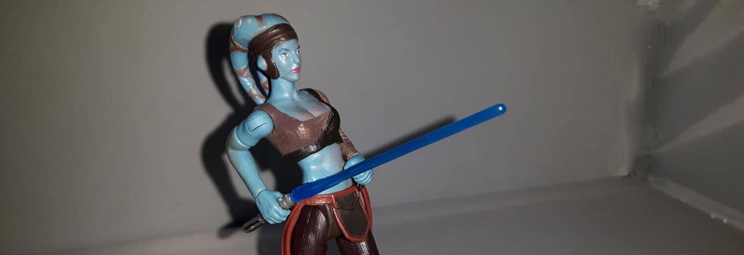 Aayla Secura Revenge of the Sith collection figure close up