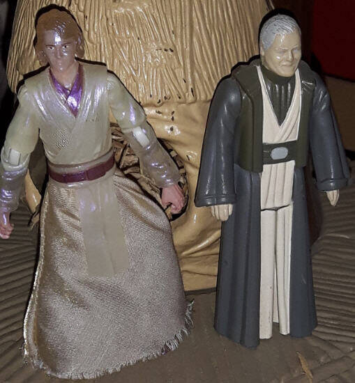 Anakin Skywalker ghost comparison 30th Anniversary Last 17