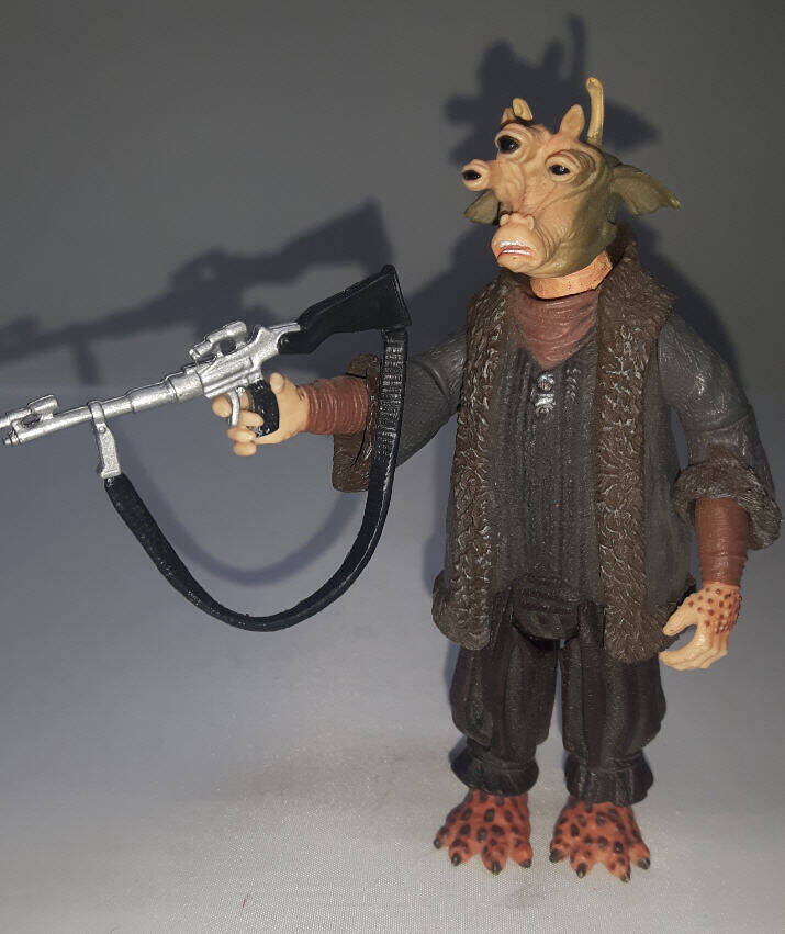 Ask Aak Figure Revenge of the Sith Collection with rifle