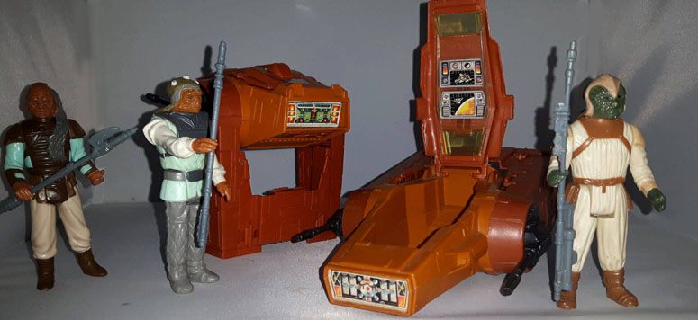 Kenner AST-5 with skiff guards