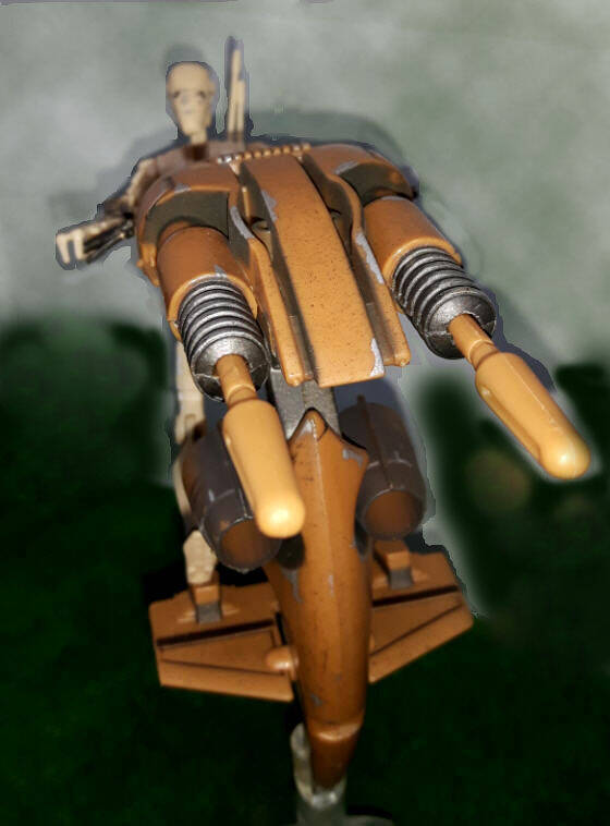 Battle Droid with STAP front