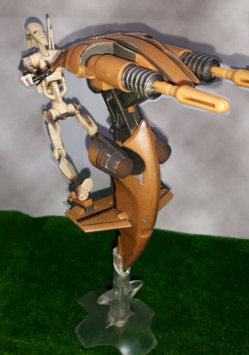 Battle Droid with STAP side