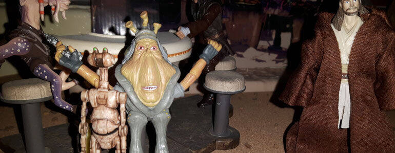 Ben Quadinaros Figure With Otoga 222 Vintage Collection