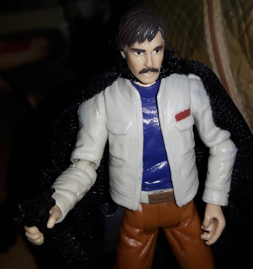 Biggs Darklighter Figure deleted scene close up