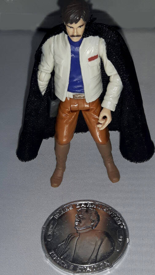 Biggs Darklighter Figure with Collectors coin