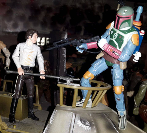 Boba Fett Original Trilogy with Han Solo