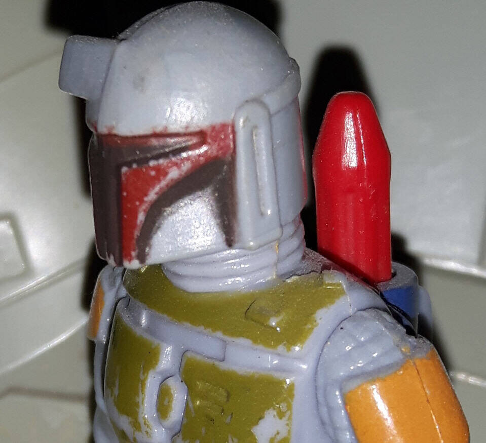 Boba Fett Figure close up Vintage Kenner