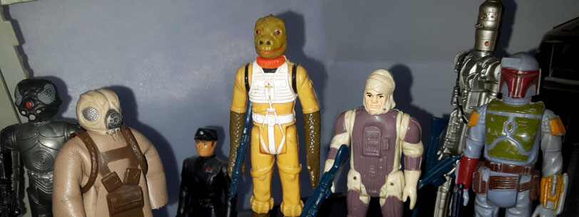 Kenner Bounty Hunters aboard the Star Destroyer Playset