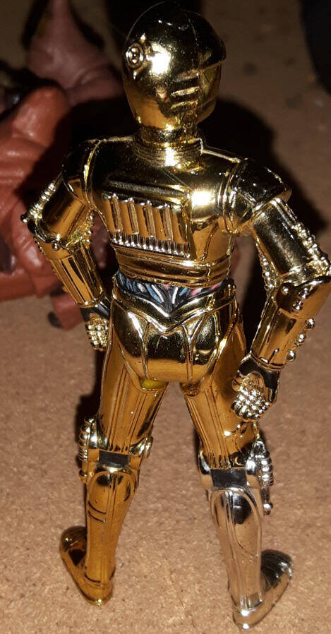 C-3PO Figure Original Trilogy Collection rear