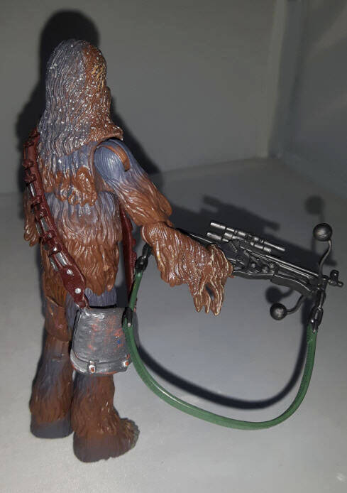 Chewbacca Figure Early Bird Kit rear view