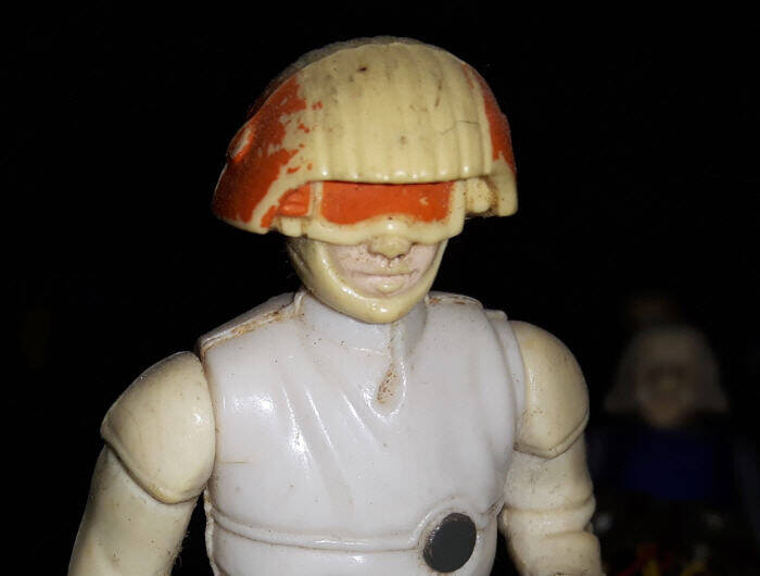 Kenner Cloud Car Pilot Figure with paint loss