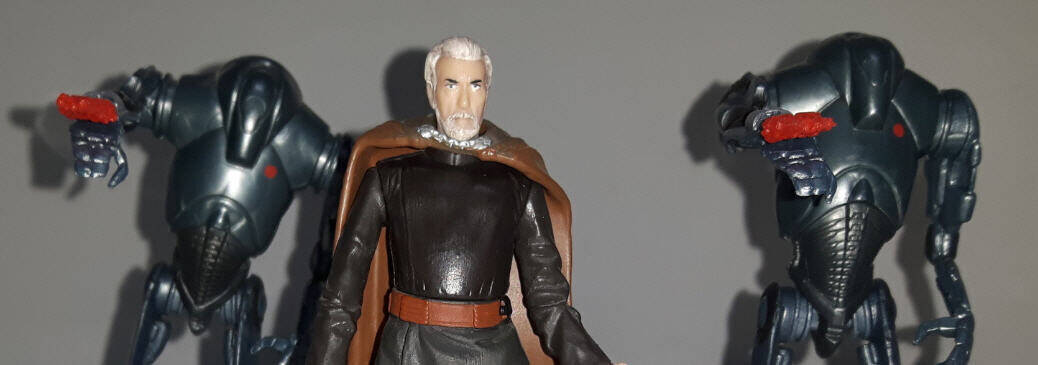 Count Dooku Figure Battle Arena Trade Federation Cruiser Revenge Of The Sith Collection