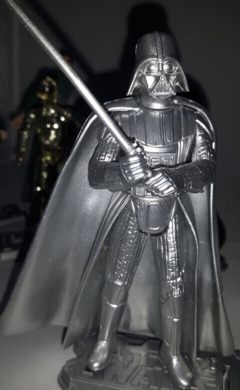 Silver Darth Vader Figure Original Trilogy Collection portrait