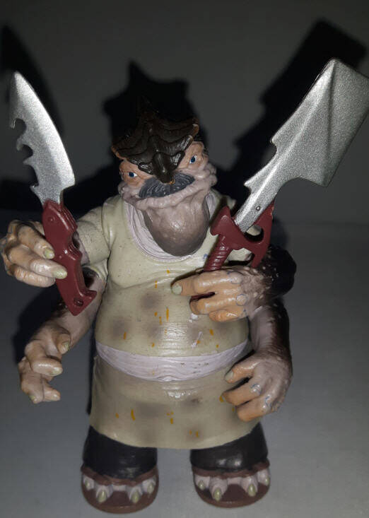 Dexter Jettster figure with knives