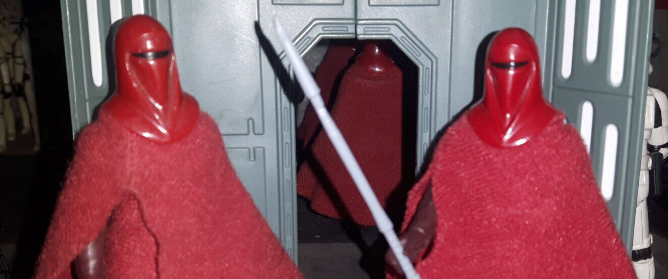 Emperor's Royal Guard Figures Kenner Pair