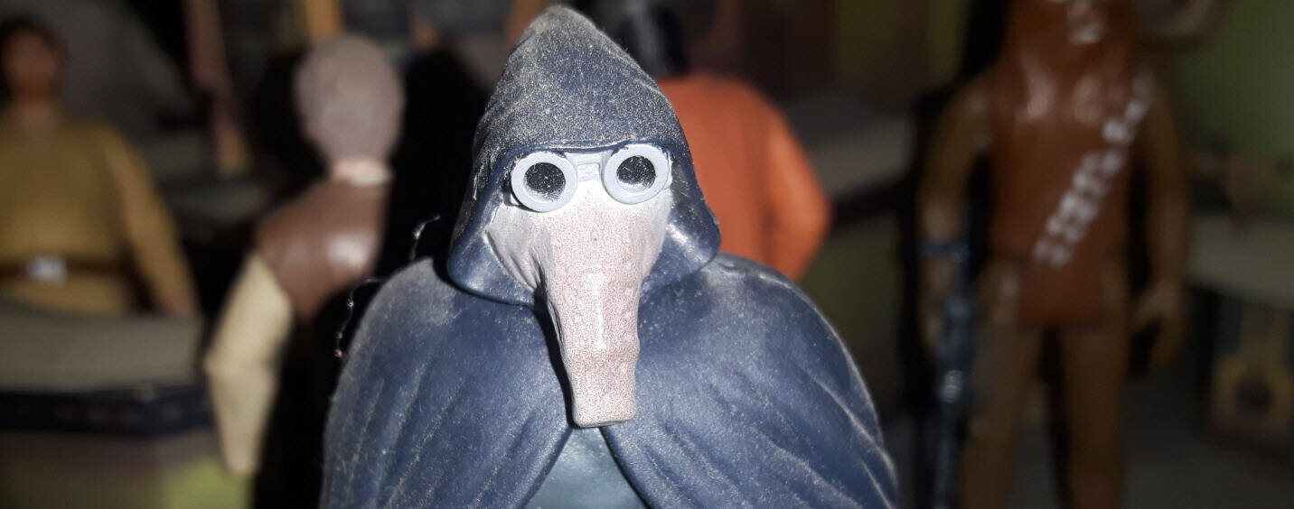 Garindan Figure Long Snoot Imperial Spy)  Power of the Force