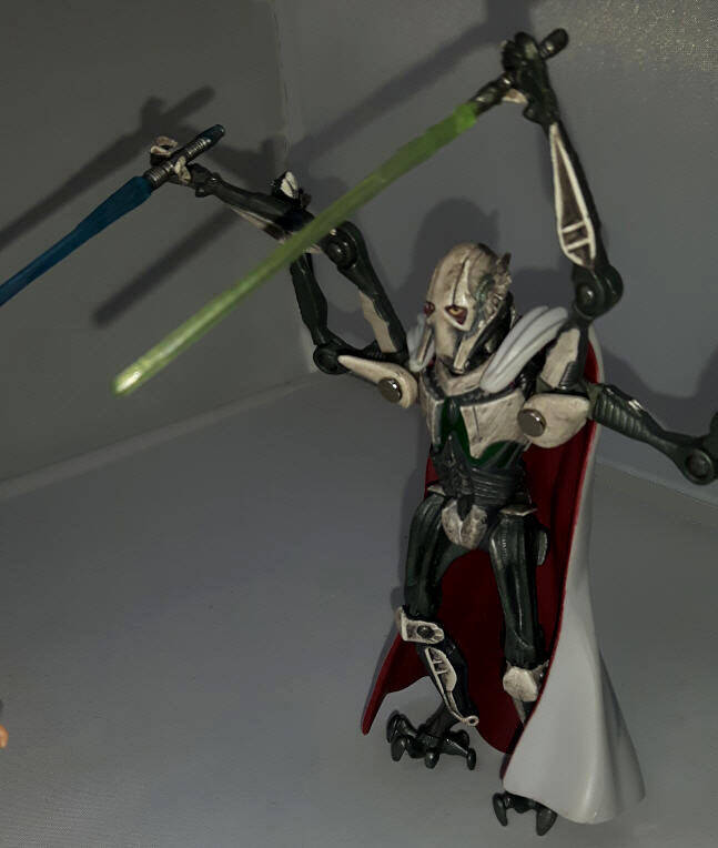 General Grievous Secret Lightsaber Attack