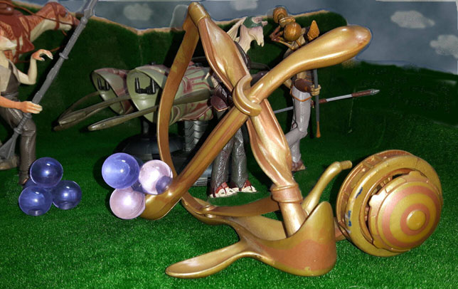 Electronic Gungan Energy Ball Catapult Accessory Set