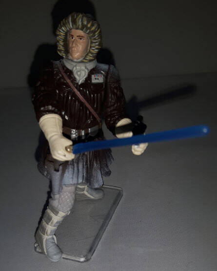 Han Solo Figure Hoth Rescue Saga Series side