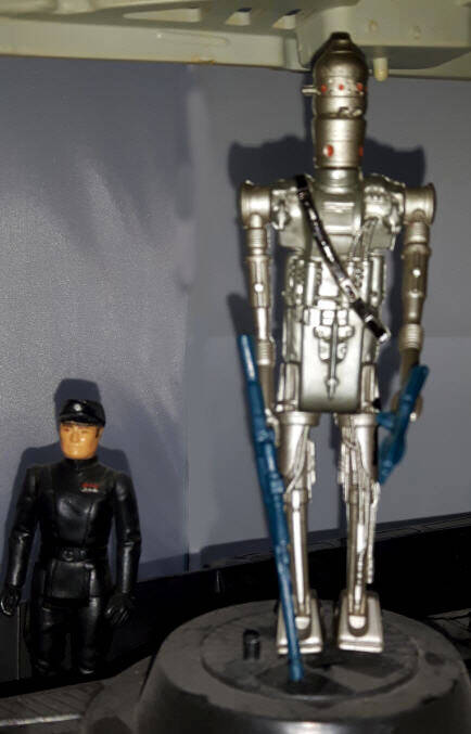 IG-88 Figure Kenner Vintage aboard Darth Vader's Star Destroyer