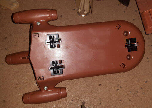 Landspeeder Palitoy bottom view