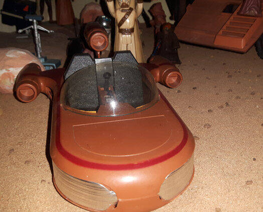 Palitoy Landspeeder front view