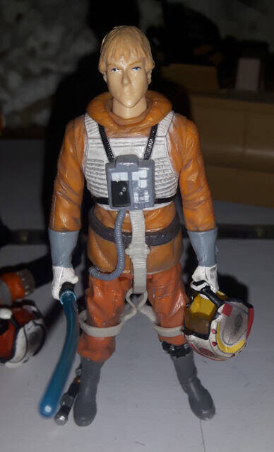 Luke Skywalker Snowspeeder Pilot 30th Anniversary figure portrait