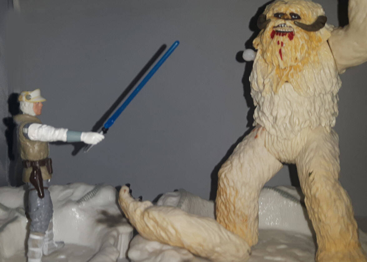 Saga Series Luke Skywalker with Wampa