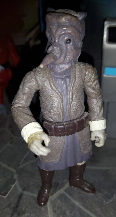 Miiyoom Onith action figure (Mos Eisley Cantina) close up