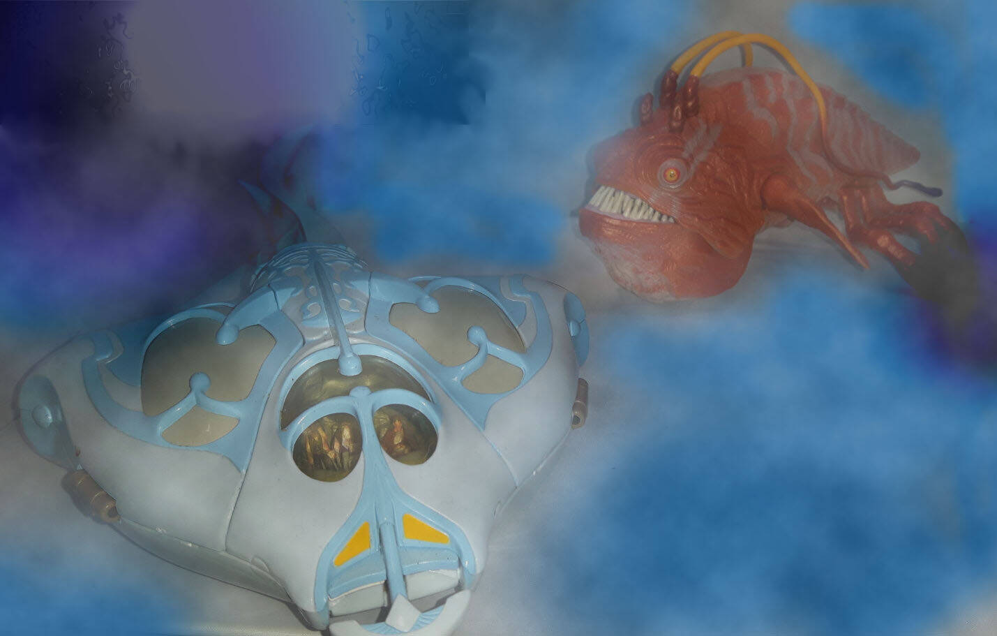 Opee with Micro Machines Gungan Sub
