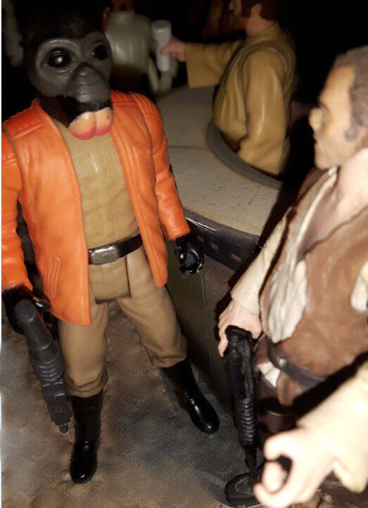 Ponda Baba Figure Power of the Force with Dr Ezavan