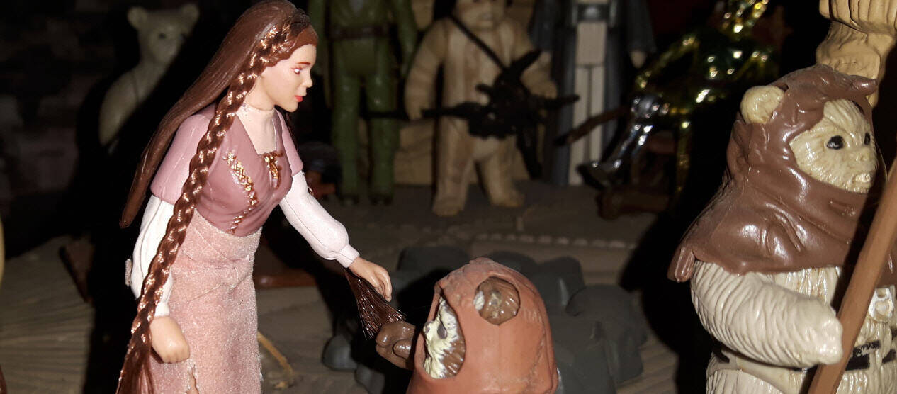 Princess Leia Organa Figure Princess Leia Collection Endor Power