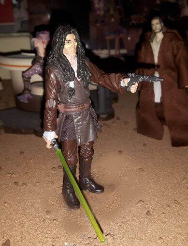 Quinlan Vos Figure Vintage Collection with blaster