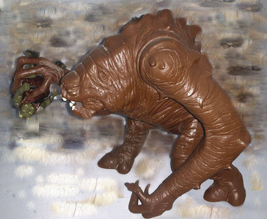 Kenner Rancor Monster with Gamorrean Guard side