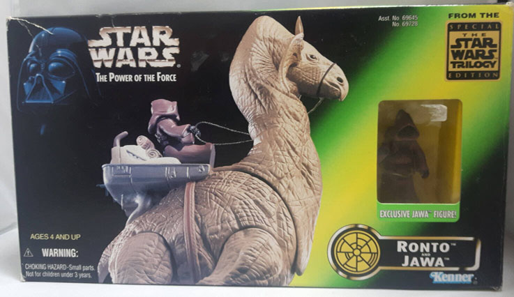 Ronto with Jawa boxed Power of the Force