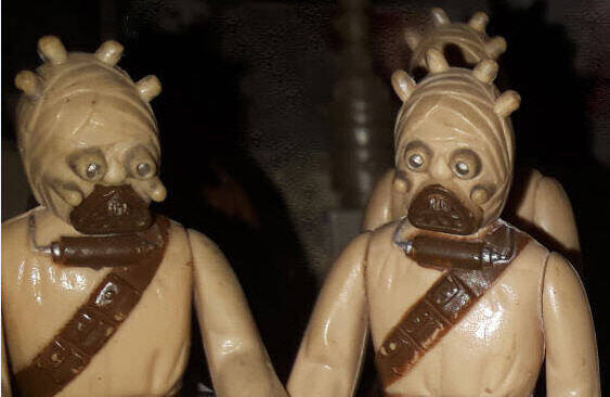 Sand People Figures Kenner Paint Loss