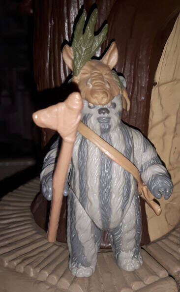 Kenner Teebo Figure Ewok Village Playset