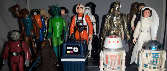 C-3PO with Kenner A New Hope Figures