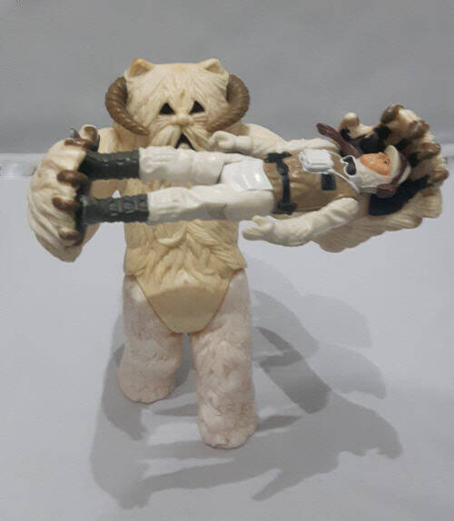 Kenner Wampa monster with Hoth Luke Skywalker