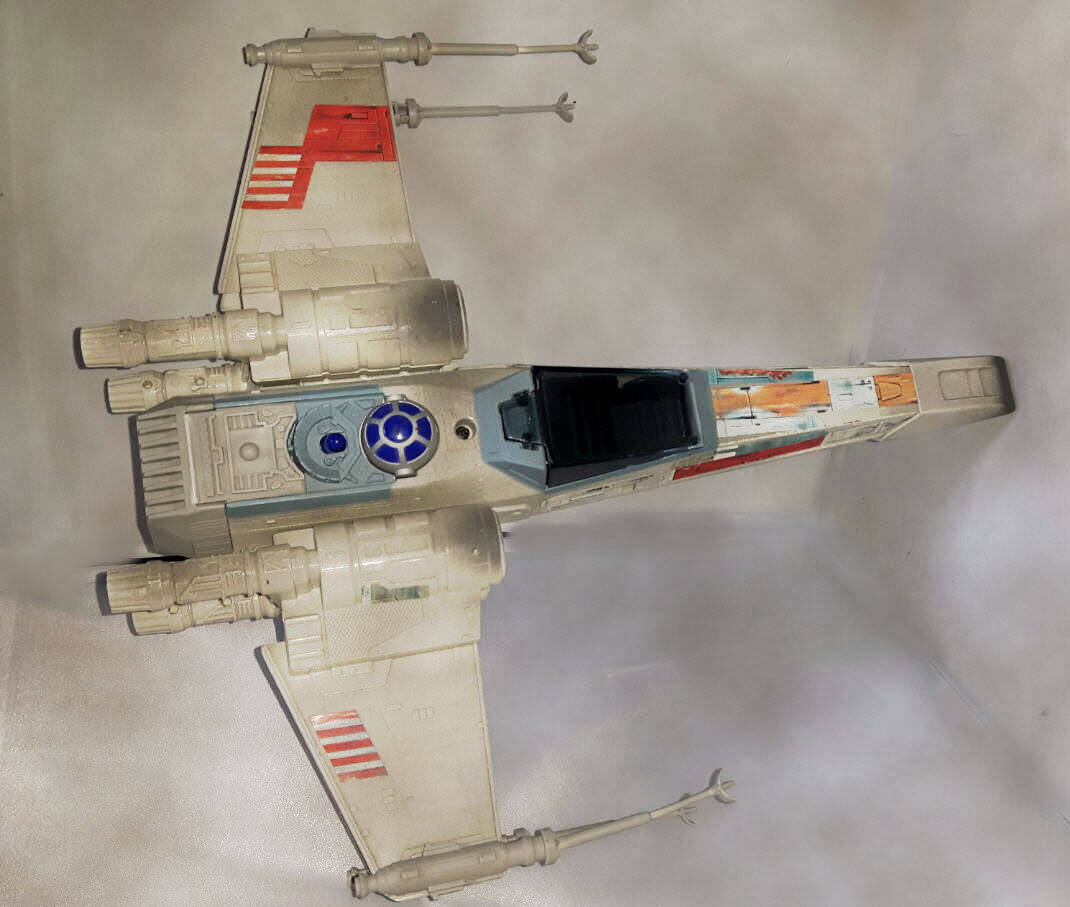 X-Wing Fighter Power of the Force arial view