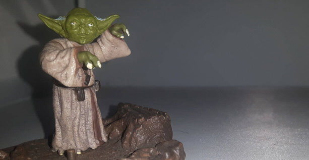 Yoda Original Dagobah Trilogy Collection panoramic